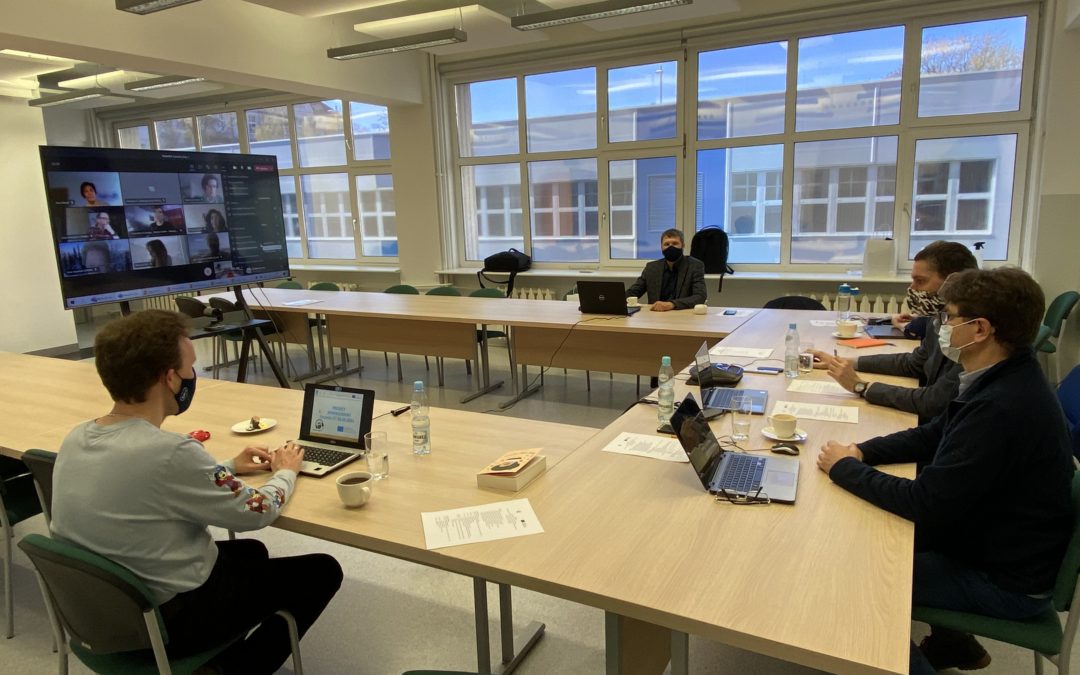 Hybrid-Meeting des MELES-BOT-Projektes in Stettin