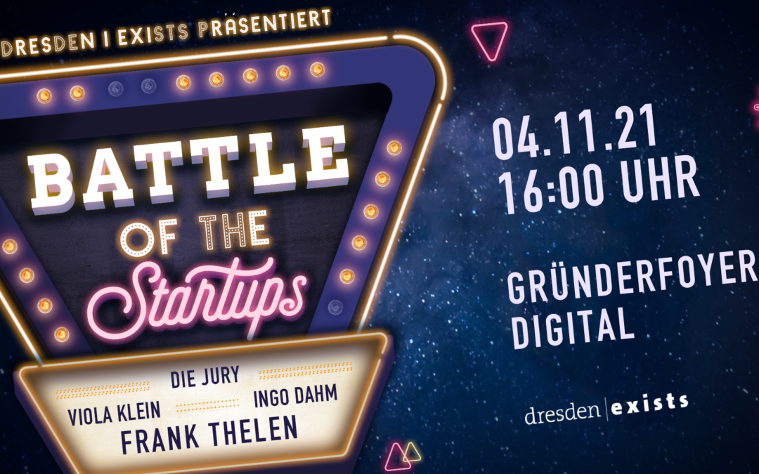 “Battle of the Startups” – Gründerfoyer digital mit Frank Thelen