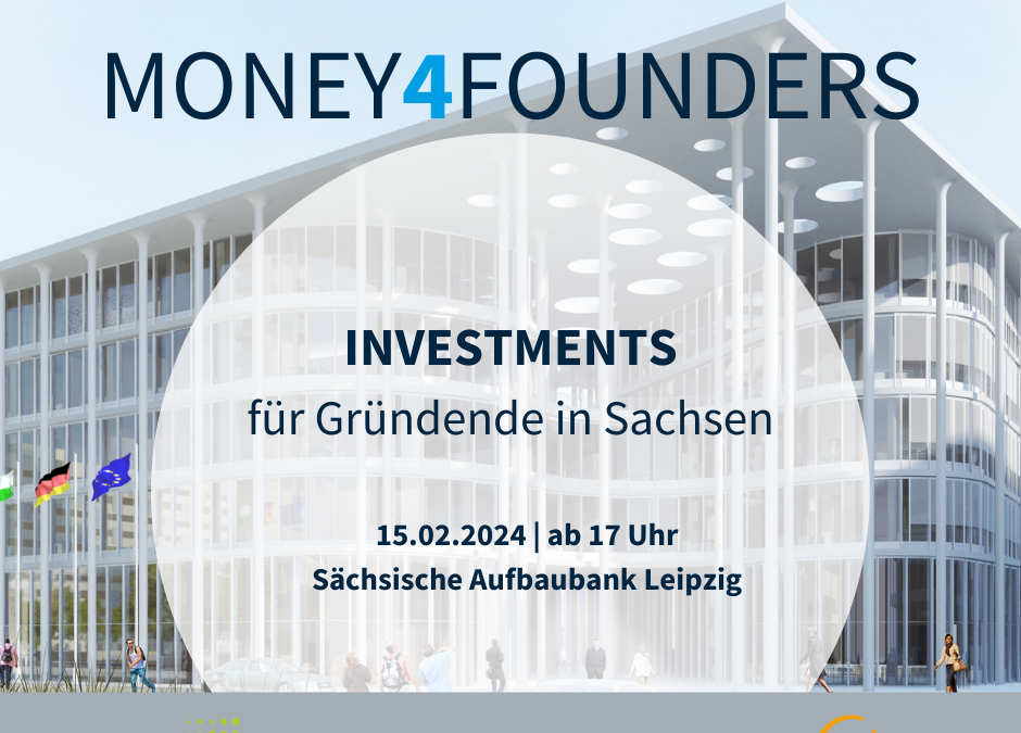 Money4Founders am 15.02. zum Thema INVESTMENTS
